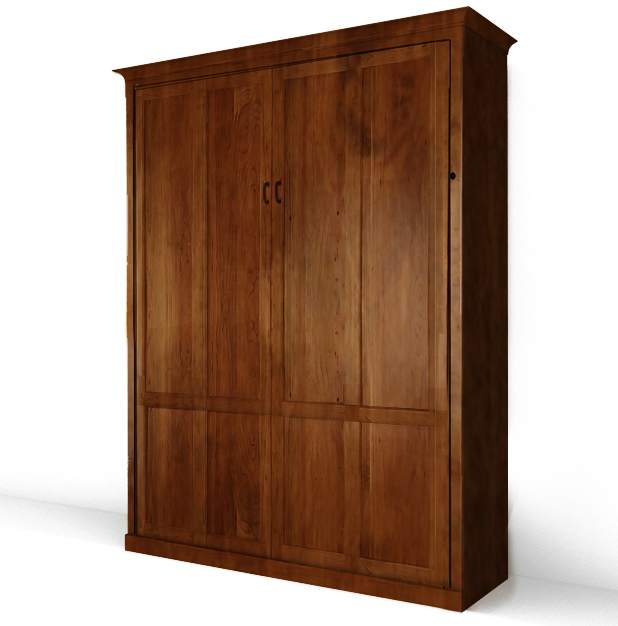 106S SM MICHAELS 526 Queen Vertical Shaker Panel Murphy Bed - Maple Stained Michaels
$3357.0