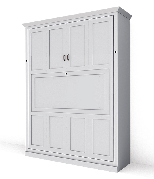 116M PM lg Available Soon!!! Customizable - Queen Mission Panel Murphy Bed with Dropdown Desk
$4135.0