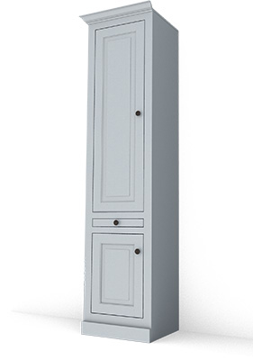 Murphy Bed Side Cabinet Layout 1A Traditional Layout 1A