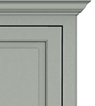 Traditional Raised Panel Door Style Crown 150 Traditional Raised Panel with Traditional Crown Molding