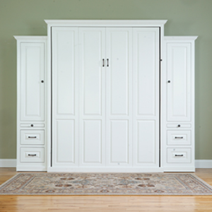 Traditional Raised Panel Murphy Bed