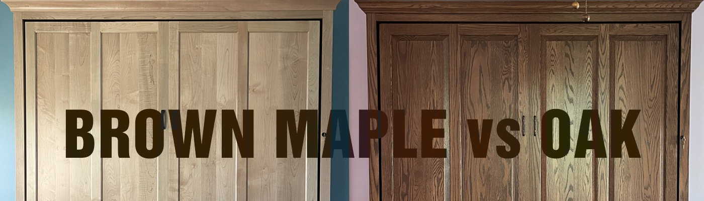 brown mape vs oak header Brown Maple vs Oak... Which is the right choice for you?